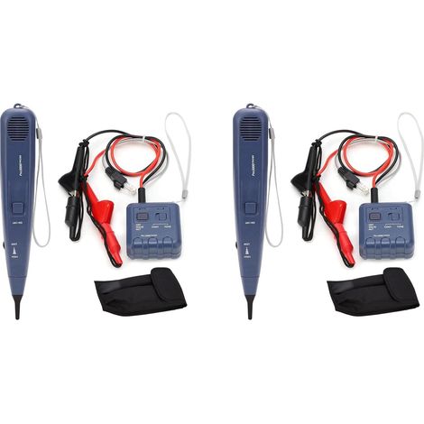 2X Kit Générateur de Tonalité et Sonde Pro3000, Technologie SmartTone, Détecteur de Circuit de Ligne Téléphonique Portable (1/5)