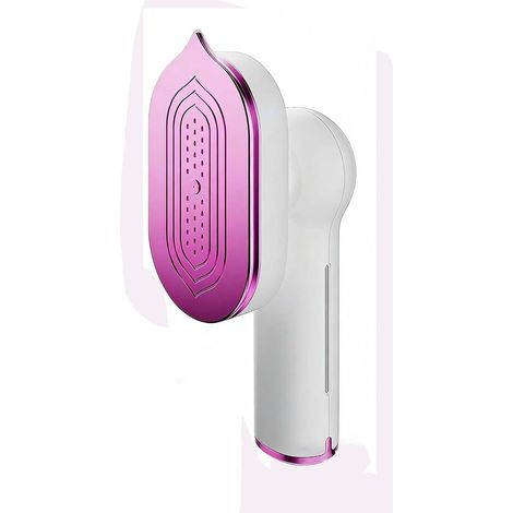 Mini fer à vapeur, fer à vapeur portable à température réglable(White),Double vapeur et chauffage rapide en 30 secondes, semelle antiadhésive sèche et humide pour les voyages, la maison (1/5)