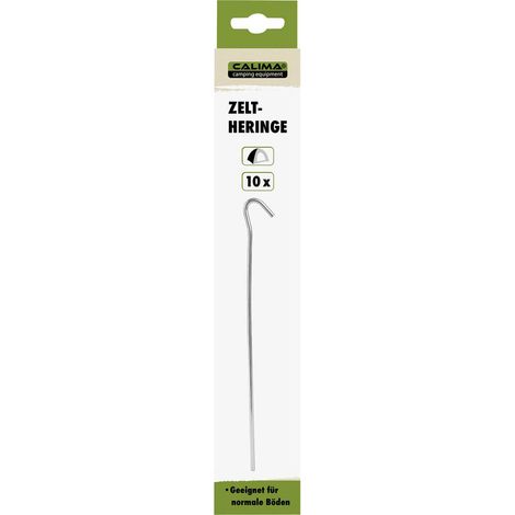 Calima 46020 Picchetto per tenda 240 mm x 43 mm x 43 mm 10 pz. (1/3)