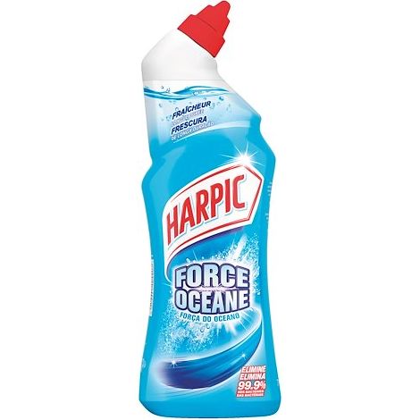 Détartrant wc gel fraicheur océan flacon 750 ml - HARPIC