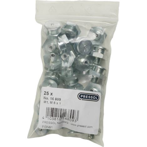 Ingrassatore piatto M8x1 UNIVERSALE GNF8118016