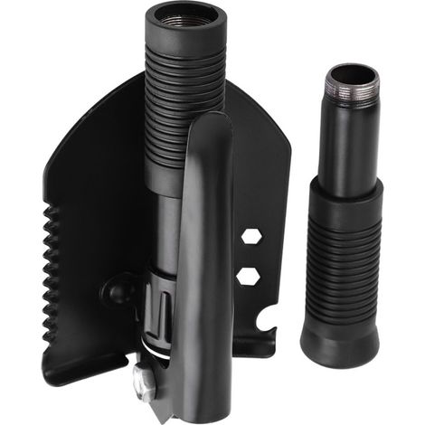 Pelle De Survie Pliable Multifonctionnelle - Acier Trempé 45 - Pour Camping Randonnée Jardinage - 1 Pièce (1/5)