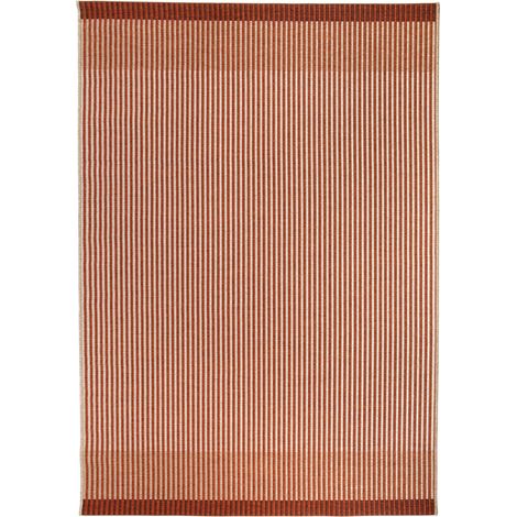 VIVARAISE - Tapis extérieur Vivaraise Slava en polypropylène terracotta - 230 x 160 cm (1/5)