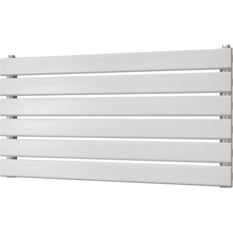 Typhoon Axis - White Horizontal Radiator H408mm x W800mm Single Panel (1/3)