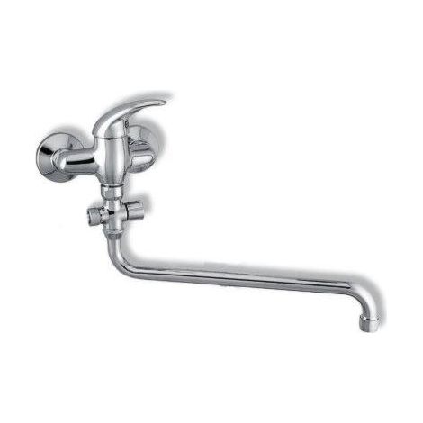 Novaservis Metalia 55 - Mélangeur bain mural sans accessoires 100 mm, chromé 55075/1,0 (1/2)