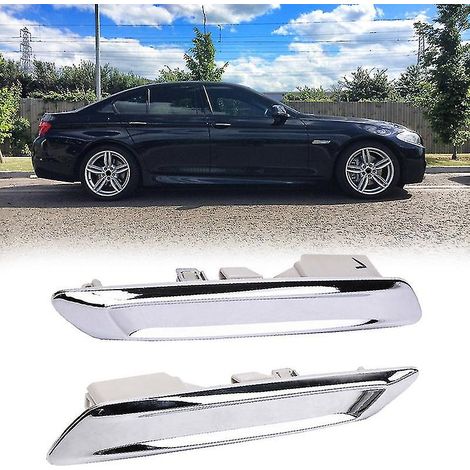 Moulures chromées d'aile avant gauche et droite pour F10 F11 528i 535i 51137336645 51137336646 (1/3)