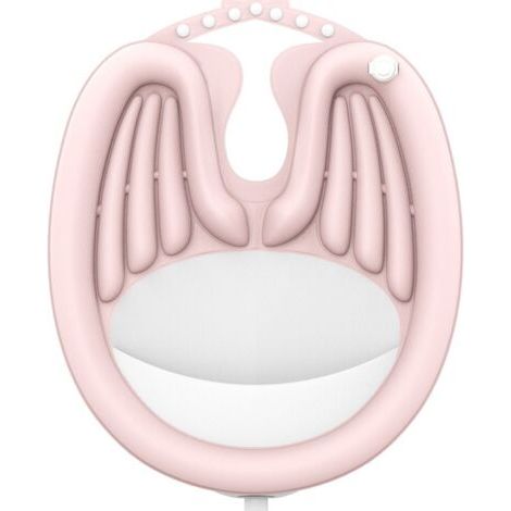 Rose Plateau Portable Lavabo Portable, Bac a shampoing domicile, Bac Pour Laver les Cheveux, Bassin Gonflable pour Laver Les Cheveux, Bassin lit Pour Lave Tête Domicile (1/4)