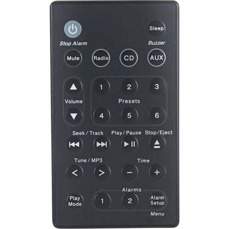 Replacement remote control for Radio Music System III AWRCC1 AWRCC2 AWRCC3 (1/4)