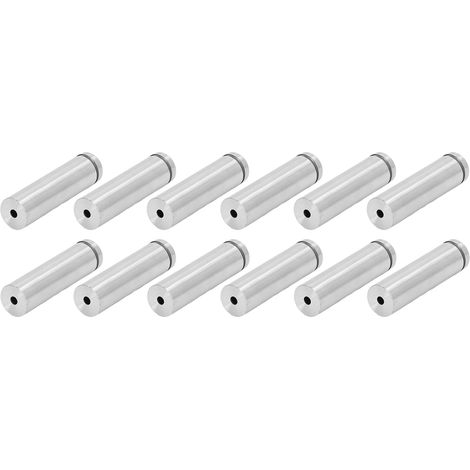 12 Pièces Écrous à Collier Inoxydables 19x70mm pour Fixation de Panneaux Mural (1/5)