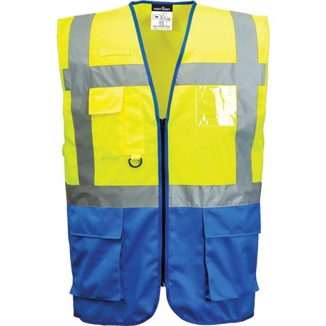 Gilet Executive Warsaw - Taglia 5xl - Giallo/viola - Portwest