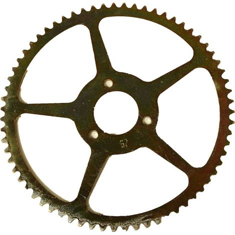 Plato de cadena de 67 dientes para moto