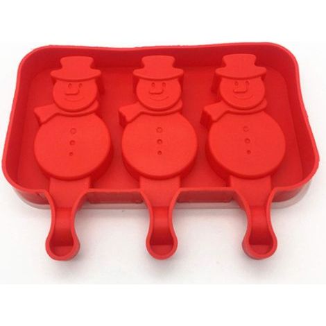 Accessoire de rangement pour cuisine Moule à glace en siliCône fait maison, moule à crème glacée- (1/3)
