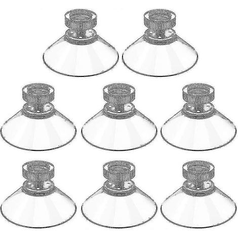 Ventouses 40 mm, lot de 8, filetage M5, acier inoxydable (1/5)