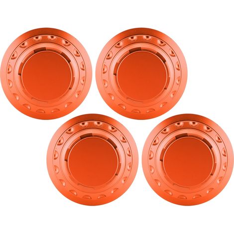 Radnabenkappe 36136768640, passend für Honda mit 68 (69) mm Außendurchmesser, orange (1/5)