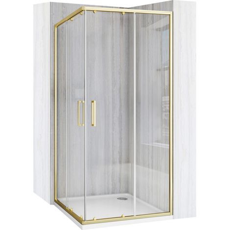 CABINA DOCCIA REA CITY 90X90 ORO