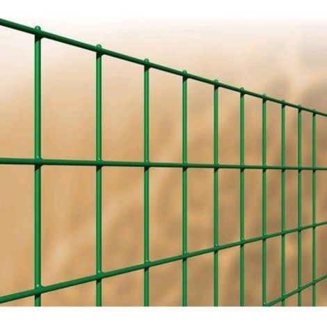 Rete Elettrosaldata Plasticata Verde 50X75 Miniroll Stars - Mm 2,2 - Rt. Mt 10 - Altezza Cm 150 - 1 Pz