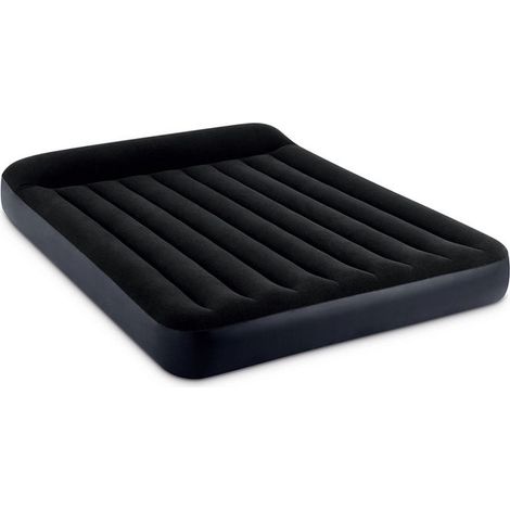 Intex matelas gonflable 203 x 152 x 25 cm Dura-Beam Classic Queen avec pompe électrique intégrée (1/2)