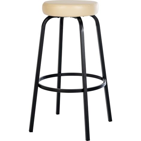Barhocker Kamari creme Kunstleder