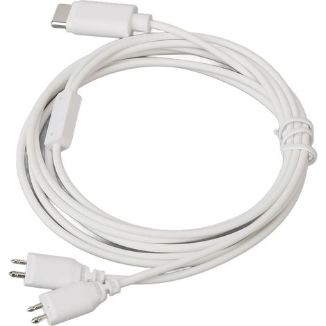 Câble adaptateur pour appareil auditif, câble récepteur d'amplificateur audio à 2 broches, pour casques binauraux, type C. (1/5)