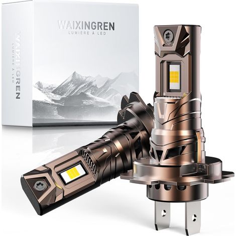 H7 LED Bulb Ventilated 32000LM, 100W 6500K White Light (1/5)