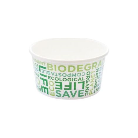 Pot à glace jetable 90 ml - 80-64 - 42 pièces - Ecobioshopping