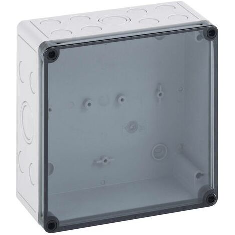 Coffret d'installation Spelsberg TK PS 1809-8-tm 10651001 gris clair (RAL 7035) 180 x 94 x 81 Polycarbonate, Polystyrèn (1/4)