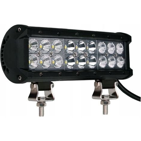 Faro delantero con LED OSRAM de 54 W, 9 pulgadas (23 cm).