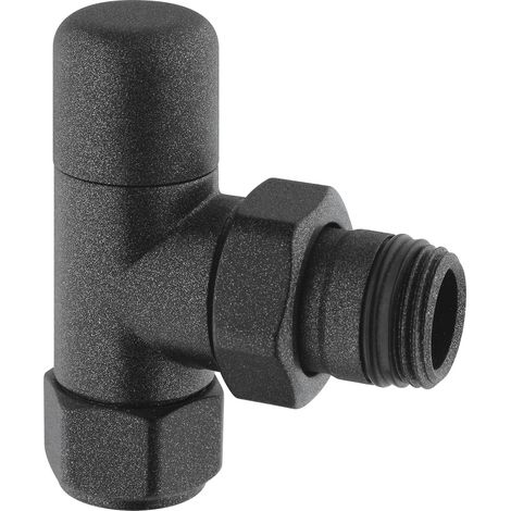 Detentor. Conexiones en escuadra antracita negra arteclima 11112NA  Antracita granito (1/2)