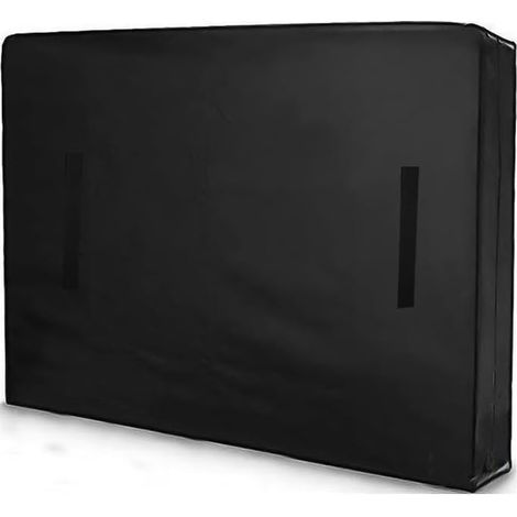 pour couverture Matelas Tissu Oxford 160x200cm Résistante UV(Black D) Tissu Oxford étanche, l'humidité, pour idéal pour cave garage, finition noire discrète, pour facile à enfiler (1/4)
