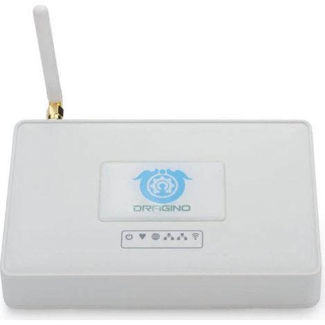 Dragino LG308N-868 Pasarela LoRaWAN de interior SX1302 + 2x SX1250, 2x Ethernet 10/100, WiFi 802.11 b/g/n, 12 V CC (1/5)