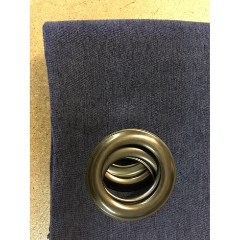 Rideau marine aspect velours - 145x260cm - Bleu marine
