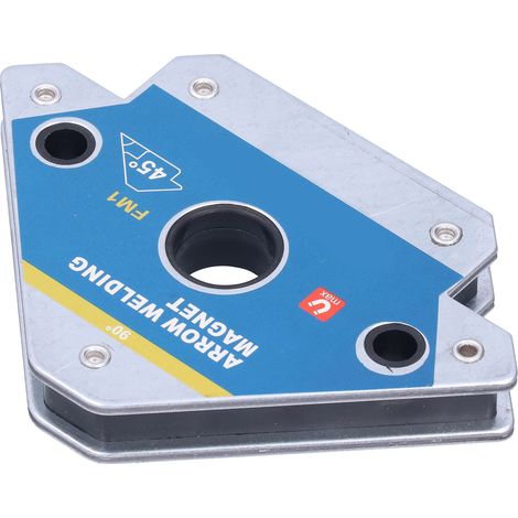 Support magnétique de soudage, positionneur d'angle 45° 90° 135°, aimant ferrite puissant, fixation FM1-S (1/5)