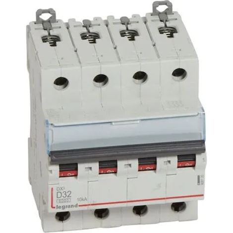 Leistungsschalter Legrand 32 Ampere schwarz 400 Volt