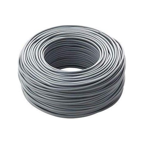 Cavo Elettrico FS17, Unipolare Isolante, Impianti Elettrici, Case, Imprese Edili, 450/750 V, 1 x 1,5 mm, Grigio (1/5)