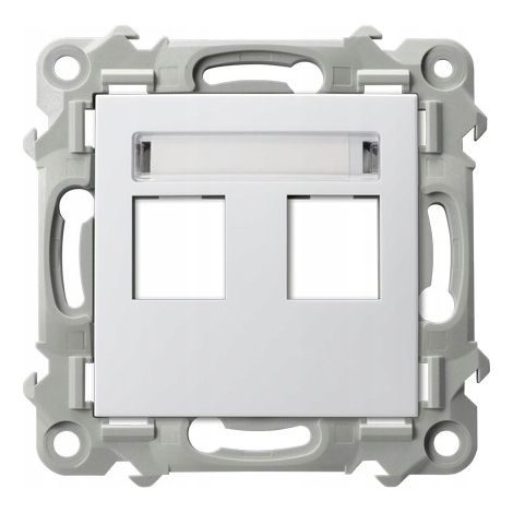 Prise Ospel gpk-2z/p/00 double prise amovible (1/3)