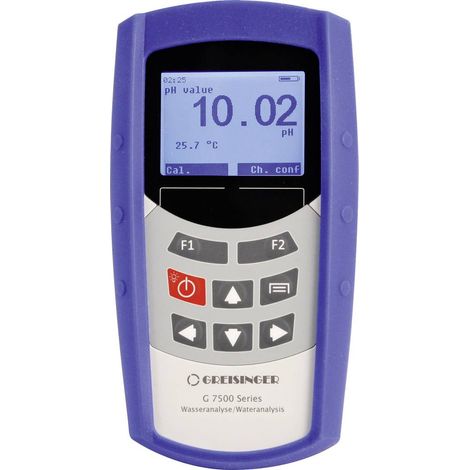 Greisinger G7500 Appareil de mesure combiné pH, Redox (ORP), température, saturation en oxygène, concentration en oxygène, conductivité D882961 (1/2)