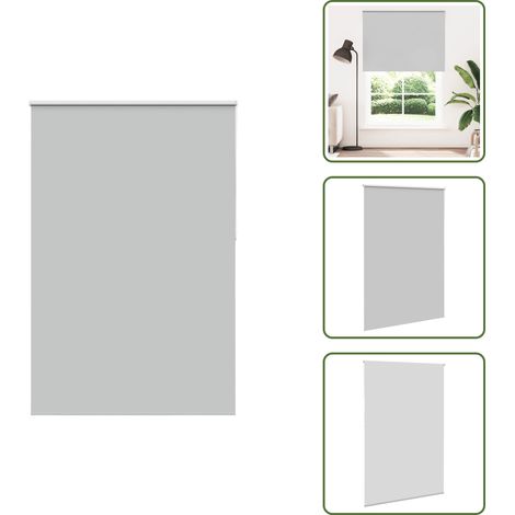 Verdunkelungsrollo Hellgrau 160x230cm Stoffbreite 156,6cm - Verdunkelungsrollo - Verdunkelungsrollos - Rollo - Verdunklungsrollo (1/5)