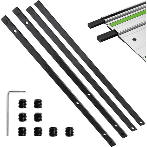 Rail de Guidage, 4Pcs Guide Rail, P-45777, Guide Rail Compatible, Connecteur de Rail de Rideau (1/5)