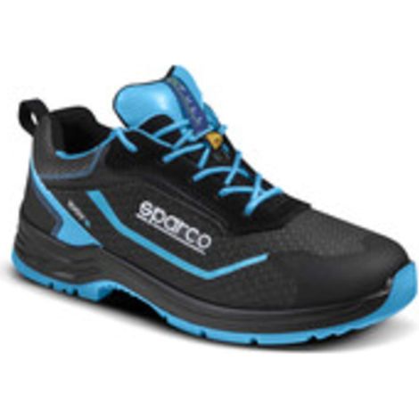 SPARCO SCARPE ASTER S3 NERO AZZURRO FLUO N.42 - 1 pezzo