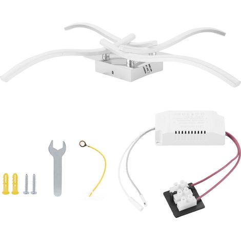 25W 140 Lumen warmweiße LED-Deckenleuchte für Wohnzimmer und Schlafzimmer, AC85-265V, moderne Wohndekoration (1/5)