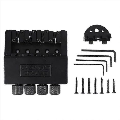 jeu de chevalet pour basse électrique 4 cordes sans tête (1/5)