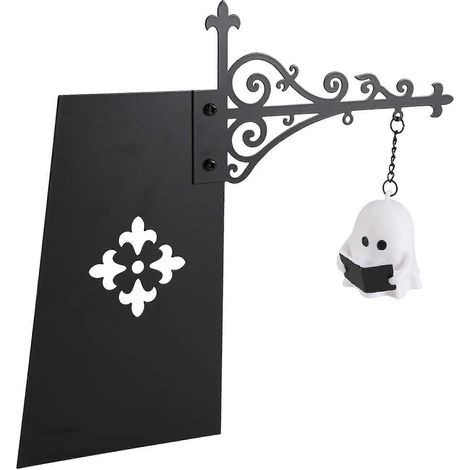 Lampe lanterne miniature pour bibliothèque, mini-lampe suspendue fantôme pour étagère, style mystérieux et magique pour la maison ( ) (1/5)