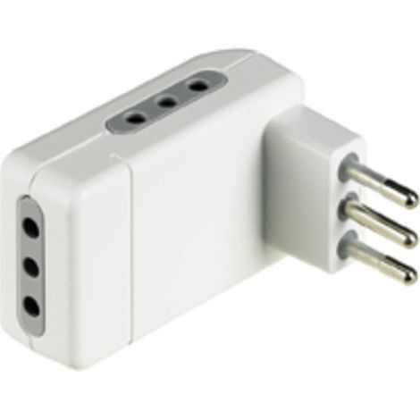 Adattatore corner sp 10a+3pr 10a bco (1/2)