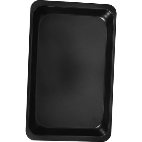 Round Non-Stick Metal Oven Baking Tray for Even Baking of Cakes and Breads (1/5)