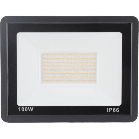 Projecteur LED - - 100W - Blanc chaud 3000K - Étanche IP65 - Éclairage extérieur (1/5)