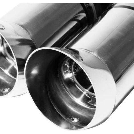Silencieux Echappement Ulter Opel Corsa C 2001-2006 2x80mm DTM-36434539