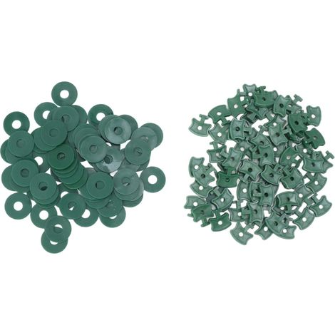 de serrage en plastique pour serres avec rondelles fixation (1/5)