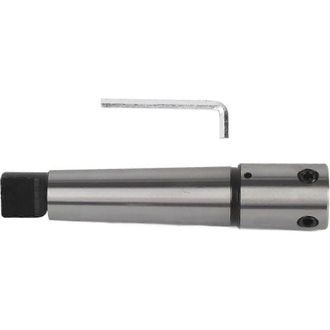 Adaptateur de perçage Morse R8 à douille conique pour refroidissement externe, fournitures industrielles MT4 × 19,05 mm (1/5)