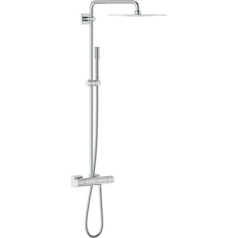 Sistema doccia Grohe Rains Rainshower con soffione doccia in metallo serie F 254 - 27469000 (1/3)