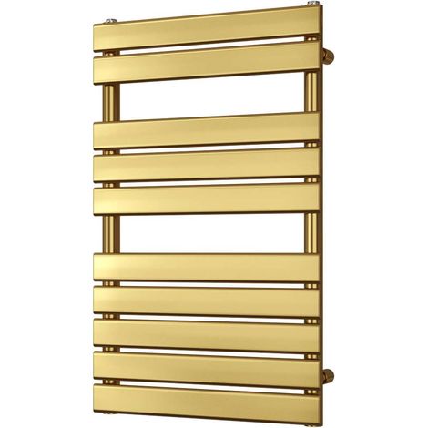 Typhoon - Brushed Brass Towel Radiator - H816mm x W500m (1/2)
